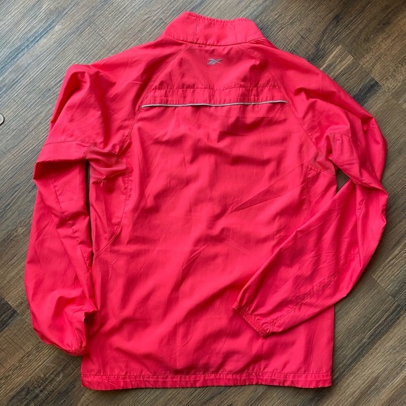 Reebok Red Windbreaker Jacket - Picture 4 of 4